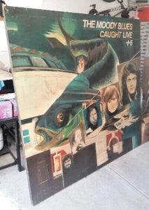 Vintage Rock N Roll Music 70's Moody Blues Wall Art Memorabilia Man Cave 6'x6' - Picture 1 of 2