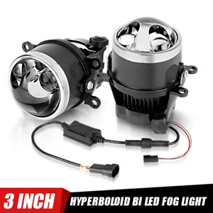 3.0'' Laser Bi LED Projector Lens 160 W Car H4 H7 H11 9005 Universal Retrofit - Picture 1 of 12