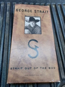 Strait Out Of the Box box set by GEORGE STRAIT (4 CD Set) with original book - Picture 1 of 1