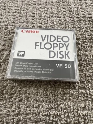 Canon Video Floppy Disk VF-50 SEALED QTY 1 - Image 1 of 3