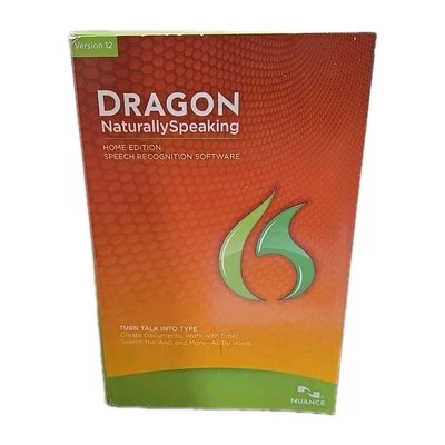 Dragon Naturally Speaking Open Box NewHome Edition Speech Recognition Version 12 - Image 1 of 4