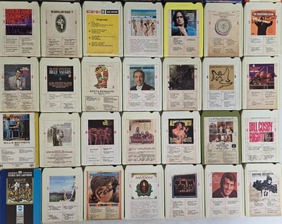 Lot 28 Early Ampex Carts Gummy Rollers Rock Pop vtg 8 Track Tape Cartridge #15 - Image 1 of 3