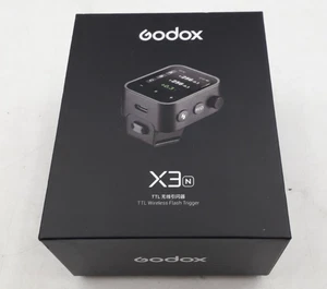 Godox TTL Wireless Flash Trigger Touchscreen Black For Nikon Camera X3-N - Picture 1 of 15