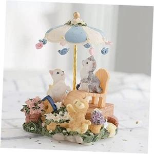  Gift Wrapped Music Box Cat Lovers Garden Musical Decoration for Girls and  - Picture 1 of 7