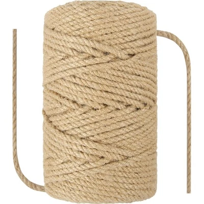 Juteschnur Hanf Seil Sisal Schnur 5mm 100m Bast Gartendeko Verpackung - Bild 1 von 2
