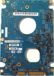 Fujitsu MHW2120BH CA06820-B40700C1 00808916 (CA26343-B84204BA) 120gb Sata PCB - Picture 1 of 1