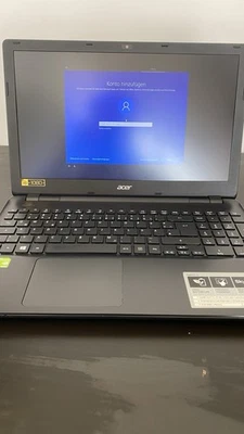 Acer Aspire E 15 in Schwarz (defektes CD Laufwerk) - Bild 1 von 4