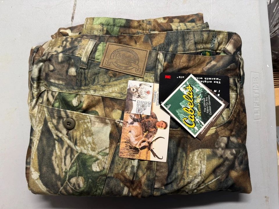 Cabela’s Hunting Fishing & Outdoor Gear 40 Reg Thinsulate Pants New With Tags - Image 1 of 4