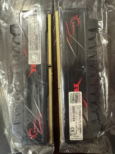 8GB (4GBx2) G.Skill Ripjaws PC3-10600 1333 Non-ECC DDR3 Ram F3-10666CL7D-8GBRH - Picture 1 of 2