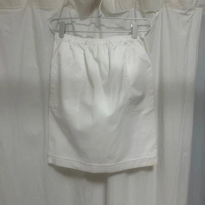 MIU MIU Tight Mini Skirt Size 40 White Excellent Condition Fashion - Image 1 of 4