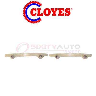 2 pc Cloyes Upper Engine Timing Chain Guide for 2007-2010 Jeep Commander - kq - Imagem 1 de 4