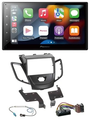 Pioneer DAB Bluetooth 2DIN USB MP3 Autoradio für Ford Fiesta 10-17 schwarz - Bild 1 von 4