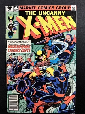 Uncanny X-Men #133 1980 Marvel Comics Bronze Age 1st Print VG/Fine *A10 - Image 1 of 3
