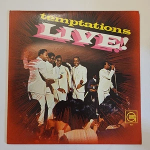 Temptations ‎– Temptations Live! Vinyl LP 1967 Gordy ‎– 921 ~ VG - Imagen 1 de 14