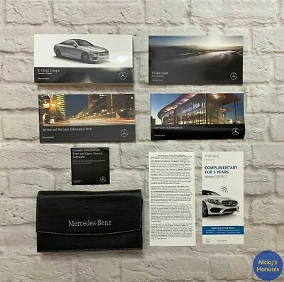 Mercedes-Benz Clase E 2018 cupé manual del propietario E400, E400 4Matic 3,0 L E300 2,0 L  Foto 1 de 4