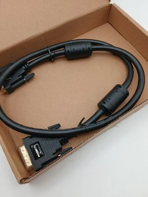 Amazon Basics DVI to DVI Male-to-Male Cable Adapter - 3 Ft, Sealed - PACK OF 2 - Image 1 of 4