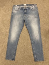 Rare Calvin Klein Stretch Skinny Jeans 44” Tall 33” Inside Leg Big & Tall