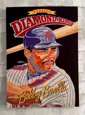 1994 Donruss Diamond King Jumbo # DK-13 Bobby Bonilla Card 5 x 7  (08539/10000) - Image 1 of 2
