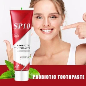 SP-10 Probiotic Toothpaste Whitening Clean Toothpaste Z3 Lot Q6N8 X1R3 T5C8 - Picture 1 of 15
