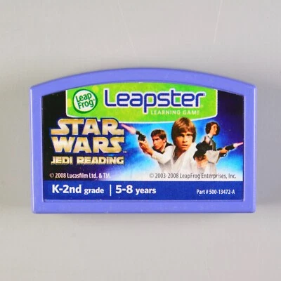 Star Wars Jedi Reading Leapster game cartridge only Leap Frog K-2 5-8 - Image 1 of 2