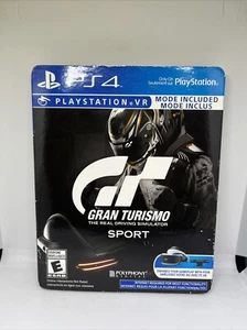 Gran Turismo Sport Steelbook PlayStation 4 PS4 No Manual - Picture 1 of 5