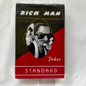 Rich Man Standard Poker Deck NEW Sealed - Picture 1 of 5