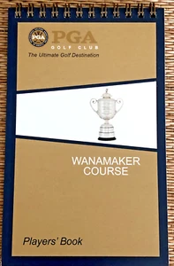 Libro de jugadores PGA GOLF CLUB WANAMAKER COURSE - Nuevo - Libro de yardas - Ver detalles - Imagen 1 de 8