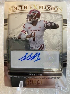 2022 Panini Select DP Levi Lewis RC Youth Explosion Auto - Picture 1 of 2