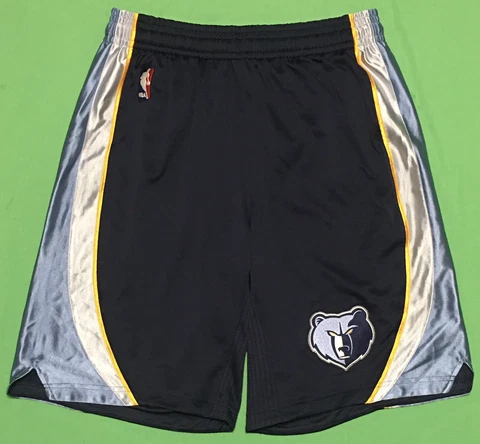 Authentic Adidas 2013-14 Memphis Grizzlies NBA Game Issue Jersey Shorts Sz 44 Cover