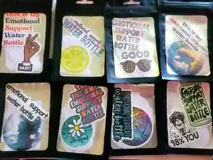 Emotional Support Sticker Pack Sets. Tumbler Decals, Sensory, Self Love, Quotes - Picture 1 of 15