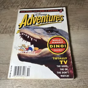 ⭐️ Revista Disney Adventures DINO MÁS ATERRADOR DEL MUNDO Octubre 1994 Pato Donald - Imagen 1 de 4