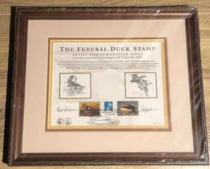 Framed and Signed - The Federal Duck Stamp Artist Commemorative Issue 2005 - Picture 1 of 2