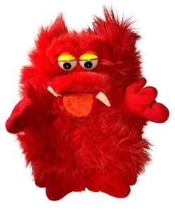 Monster Puppe Dak Yangjee Furbles rot Plüsch 14 Zoll Puppe selten 1987 Rarität - Bild 1 von 7