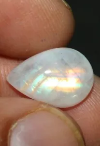 Mondstein, natürlicher Mondstein Cabochon lose Birne Mondstein Edelstein 6,10 kt - Bild 1 von 3