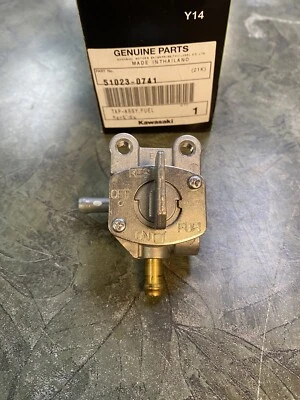 Genuine Kawasaki KLX250S KLX250SF Gas Tank Fuel Valve Petcock 51023-0741 OEM - Image 1 of 4
