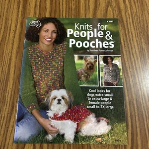 American School of Needlework, Stricken für Menschen & Hündchen Musterbuch - Bild 1 von 3