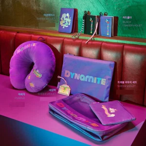 Suministros de viaje de colaboración BTS Dynamite Samsonite RED + número de seguimiento - Imagen 1 de 24