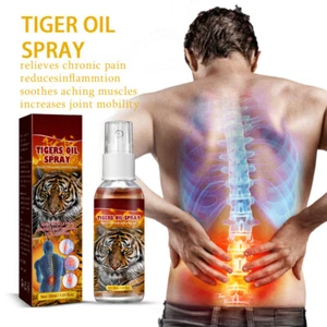 NUEVO Spray Aceite Tiger Label 30 ml Articular Columna y Alivio del Dolor Lumbar ` - Imagen 1 de 13
