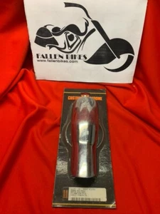 Harley Softail Custom Chrome Exhaust Heat Shield Front Pipe 87-90 NEW - Picture 1 of 4