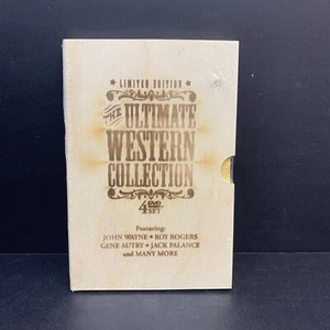 The Ultimate Western Collection DVD 4-Disc New John Wayne Roy Rogers 10 Movie's - Picture 1 of 5