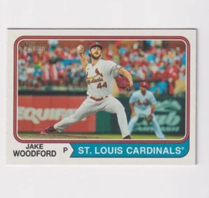 (12) Jake Woodford 2023 TOPPS HERITAGE HIGH NUMBER CARD LOT #602 CARDINALS - Picture 1 of 1