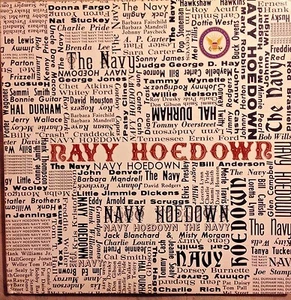 RADIO SHOW: NAVY HOEDOWN w/HAL DURHAM 8/75 TRI FOLD 2 LP ALBUM w/JAN HOWARD - Picture 1 of 4