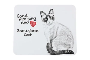 Chaussure de Neige Tapis de Souris Avec Chat Art-Dog - Photo 1/7