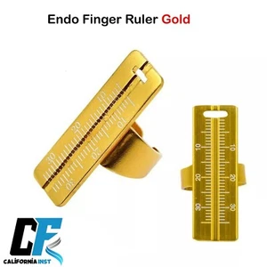 Instrumentos de endodoncia anillo escala calibre endo regla de dedo dental - Imagen 1 de 3