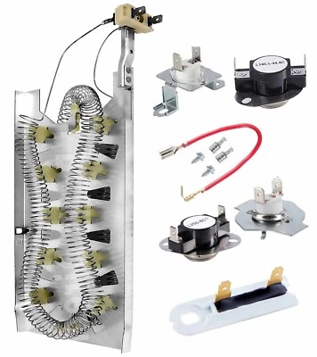 Kit de fusíveis termostato aquecedor secador Kenmore 110.96283100 - Imagem 1 de 2