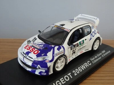 ALTAYA IXO PEUGEOT 206 WRC TOUR DE CORSE RALLY DELECOUR 1999 COCHE MODELO AR16 1:43 Foto 1 de 3