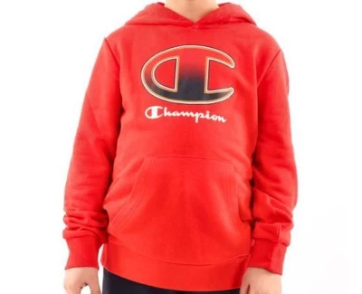 Sudadera Niño CHAMPION De Algodón Con Capucha Acolchada Sport 305975 FLS Roja - Imagen 1 de 2