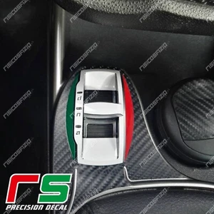 adesivi Alfa Romeo mito decal DNA tricolore base carbon look in vinile - Imagen 1 de 3