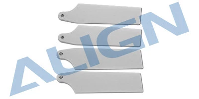 Align Trex 470L (74) Tail Blade- White HQ0743D - Image 1 of 2