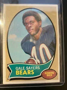 1970 Topps Fußball #70 Gale Sayers EX-MINT kostenloser Versand - Bild 1 von 2